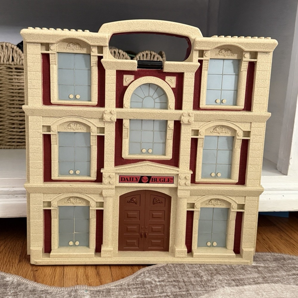 Mega Bloks 1911 Spider-Man Daily Bugle 2005 OPEN BOX Factory Sealed Bags Marvel